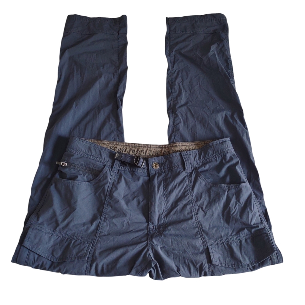Prana Hiking Pants Mens 34x34 Blue